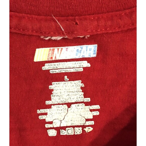 NASCAR Greg Biffle #16 3M Racing Large T-Shirt Red Signature DS Graphic Tee - Picture 5 of 7